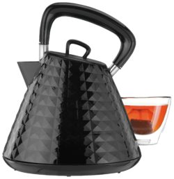 Cookworks Textured Kettle - Black.
